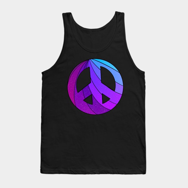 Peace Sign Tank Top by Mystical Moon Goddess